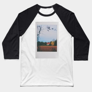 Cottage in the Woods (Locket By Crumb) Instant Photo Baseball T-Shirt